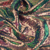 Mesh Geborduurd Pailletten Jolie Mermaidcolor 1