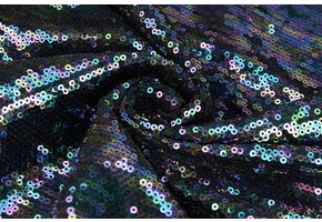 Mesh Geborduurd Pailletten Jolie Mermaidcolor 2