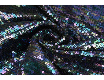 Netz Bestickt Pailletten Jolie Mermaidcolor 2