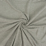 Jersey Stripes Black Off-White