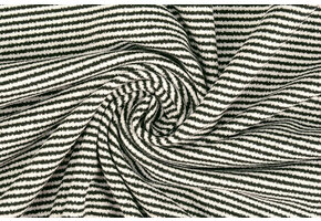 Jersey Stripes Black Off-White