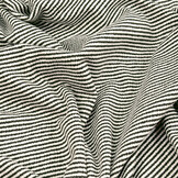 Jersey Stripes Black Off-White