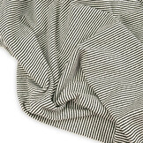 Jersey Stripes Black Off-White