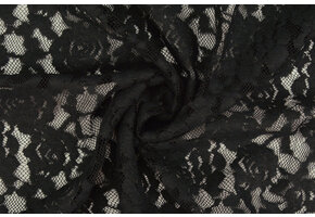 Spitze Rosen Christy Schwarz