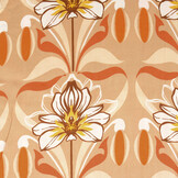 100% Viscose Iris Sand Orange