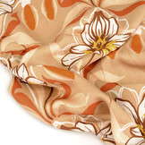 100% Viscose Iris Zand Oranje