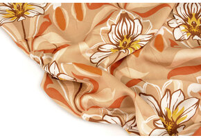 100% Viskose Iris Sand Orange