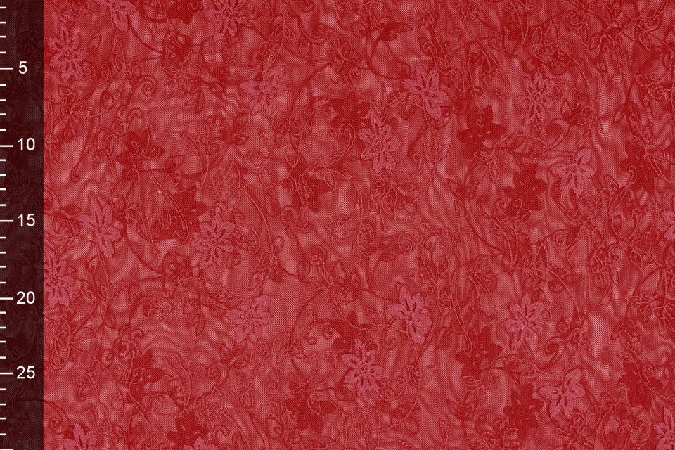 Lace jasmine flower Red