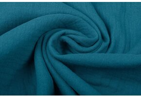 Hydrofiel Stof Petrol Blauw