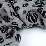 Mi & Joe French Terry Beachball Grey Melange