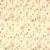 Rib Jersey Bloemen Valerie Creme