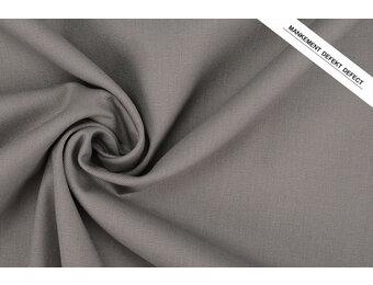 Leinen Baumwolle Hell Grau