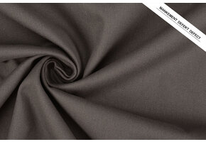 Leinen Baumwolle Dunkel Mauve Grau