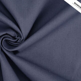 Leinen Baumwolle Lila Blau