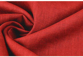 Gewaschenes Leinen Rot