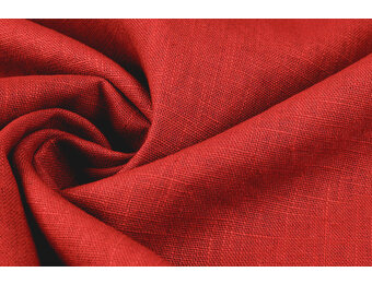 Gewassen Linnen Rood