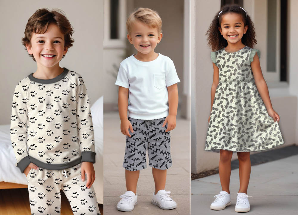 Mi & Joe French Terry en Cotton Jersey