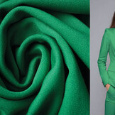 Stretch Gabardine Grasgroen