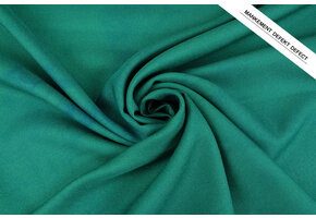 Soepele Poly Crepe Zeegroen