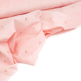 Stickerei Baumwoll Lily Rosa