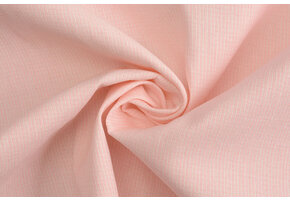 Ongebleekte Katoen Polyester Strepen Roze