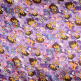 Poly Satin Bedruckt Dora