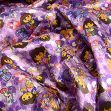 Poly Satin Bedruckt Dora