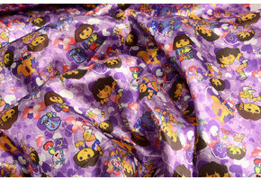 Poly Satin Printed Dora