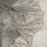 Mesh Embroidered Prudence Light Grey