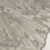 Mesh Embroidered Prudence Light Grey