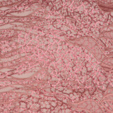 Mesh Embroidered  Sequins Daphne Old Pink