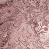 Mesh Geborduurd Hannah Donker Oud Roze