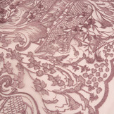 Mesh Embroidered Hannah Dark Old Pink