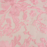 Mesh Embroidered Lucy Pink