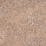 Mesh Geborduurd Nicola Glitter Nude Poeder Roze