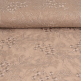 Mesh Geborduurd Nicola Glitter Nude Poeder Roze