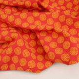 Bi-Stretch Printed Lucky Coin Red