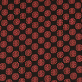 Bi-Stretch Printed Lucky Coin Black