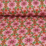 Jogging Alpenfleece Robin Flowers Light Pink