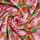 Jogging Alpenfleece Robin Flowers Light Pink