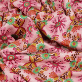 Jogging Alpenfleece Robin Flowers Light Pink