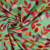 Jogging Alpenfleece Wende Leaves Green