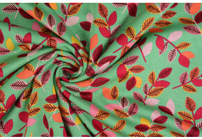 Jogging Alpenfleece Wende Leaves Green