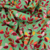 Jogging Alpenfleece Wende Leaves Green