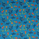 Jogging Alpenfleece Reva Bloemen Blauw