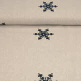 Linnen Katoen Geborduurd Isra