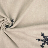 Linen Cotton Embroidered Isra