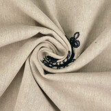 Linen Cotton Embroidered Isra