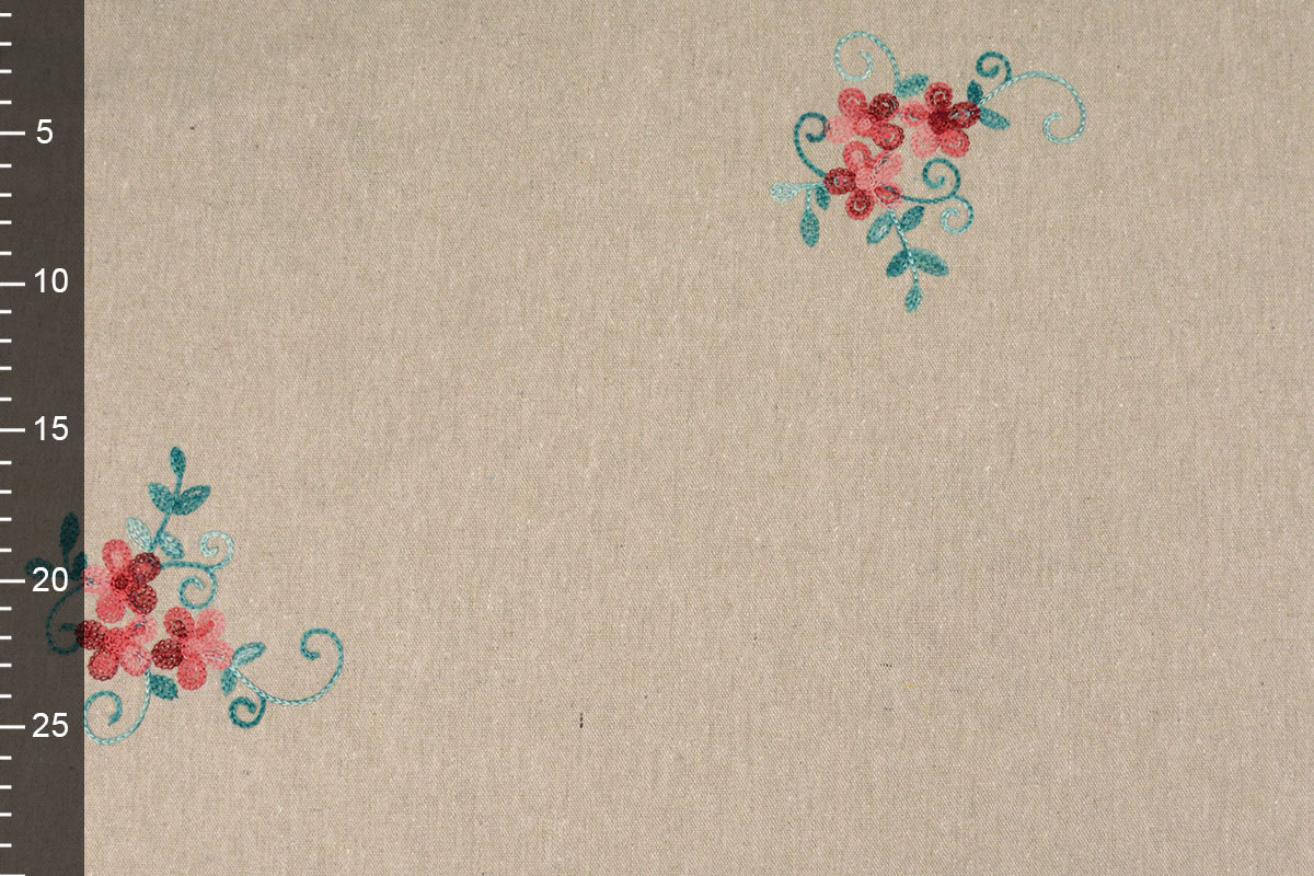 Linen Cotton Embroidered Laila