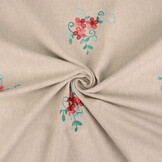 Linen Cotton Embroidered Laila